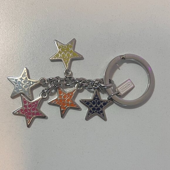 Coach Accessories - Coach Star Charm Keychain